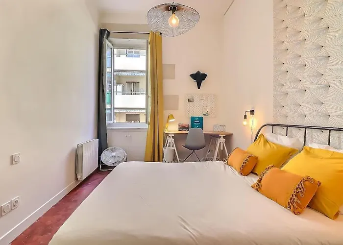 Apartment Le Yellow - - Climatise