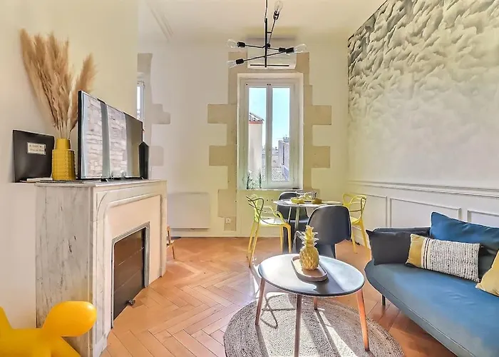 Apartment Le Yellow - - Climatise